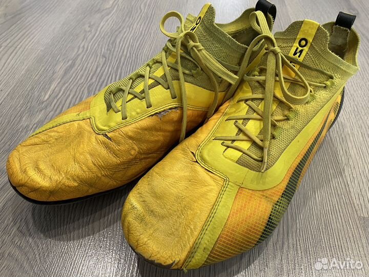 Бутсы Puma 42 us 10 кожа