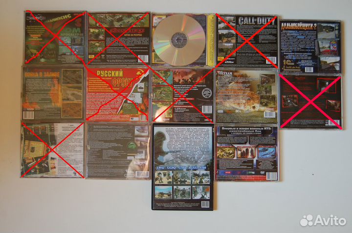 Компьютерные игры CD с играми конца 90-2000х годов