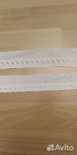 Тесьма - шитьё х/б батист