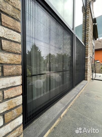 Раздвижные москитные сетки Плиссе