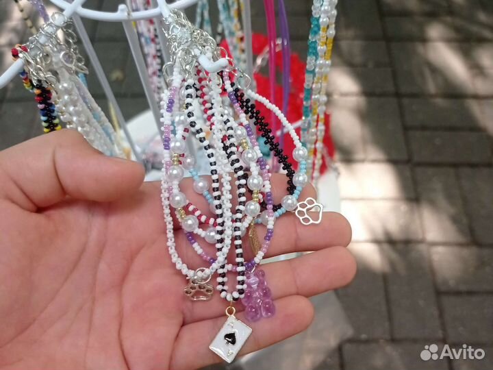 Украшения из бисера ручной работы