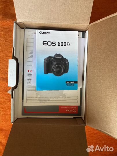 Фотоаппарат canon eos 600d