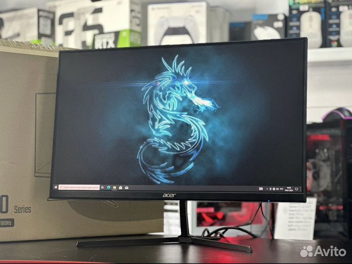 Новый монитор acer 24дюйма 180hz