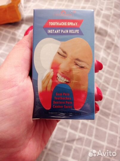 Спрей обезболивающий для зубов и десен