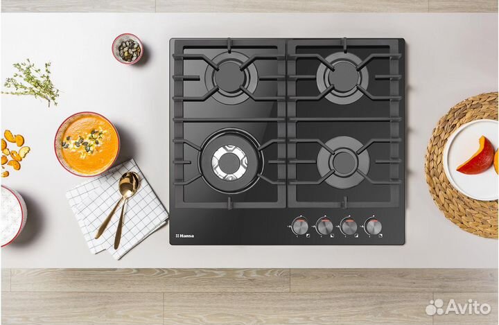 Газовая варочная панель Hansa