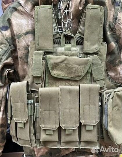 Разгрузочный жилет олива