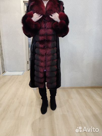 Шуба мутоновая