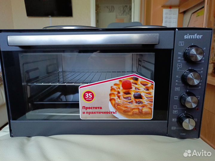 Электрическая мини-печь с конфорками Simfer M 3542
