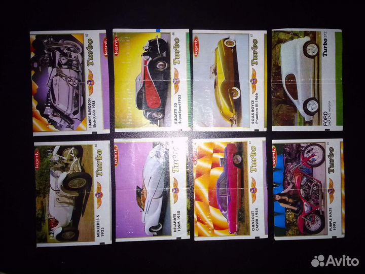 Вкладыши Турбо Turbo Брак. Цена за все 8 штук