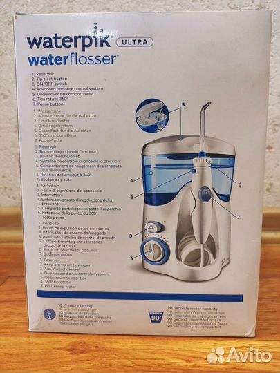 Ирригатор waterpik wp 100 ultra новый