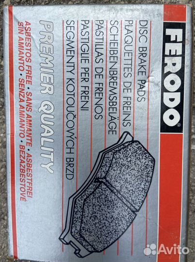 Тормозные колодки mercedes