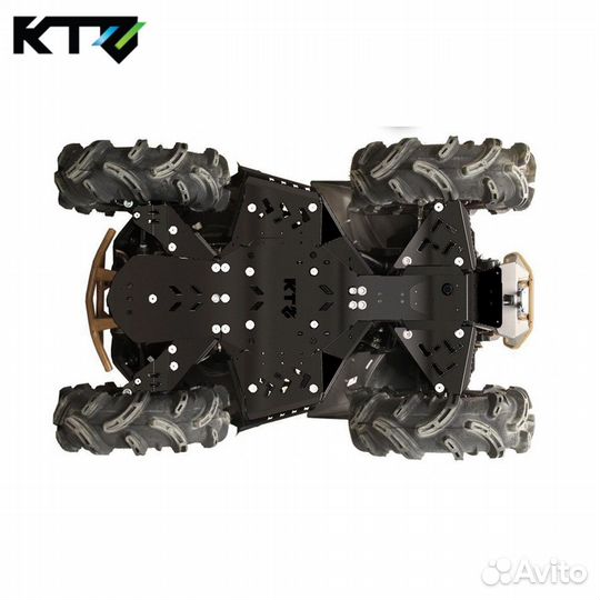 Защита днища на квадроцикл BRP Renegade X MR (2017