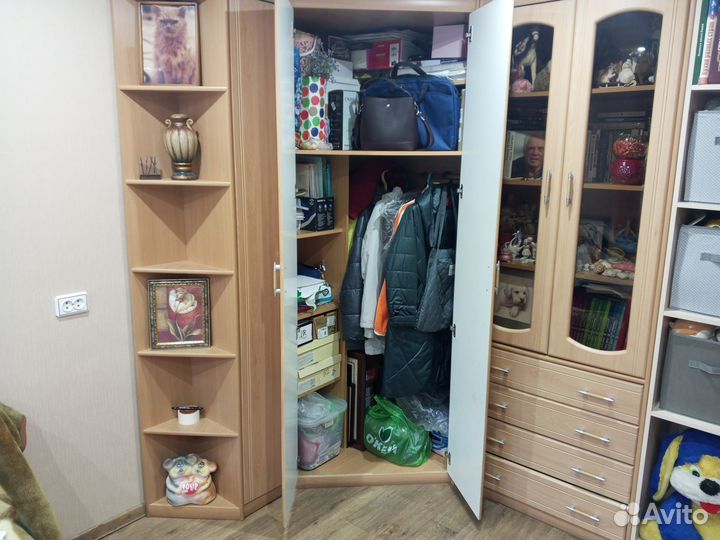 Угловой шкаф, мебельная система (Столплит)