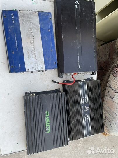 Авто звук колонки усилитель