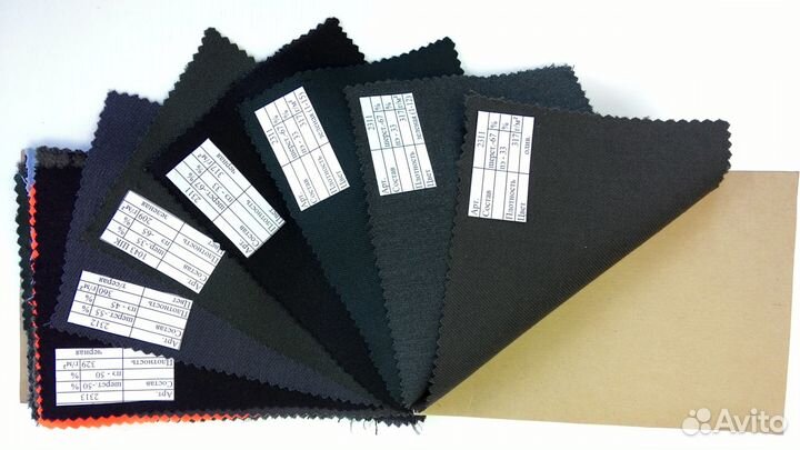 Ткань полушерстяная ведомственная