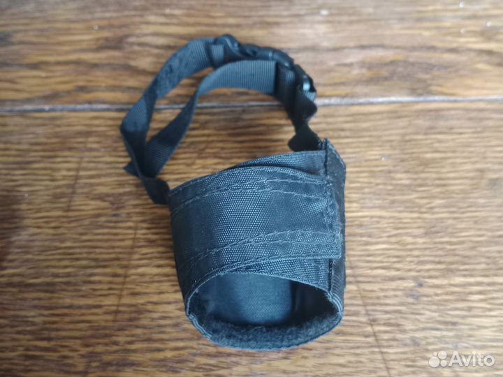 Намордник и ошейник для маленькой средней собаки