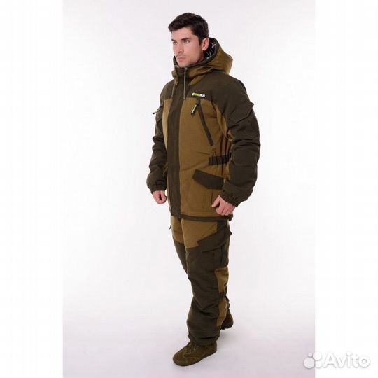 Костюм Тритон Горный-45 пк брезент хаки