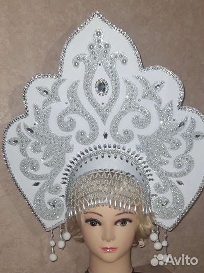 Кокошники снегурочки, концертные