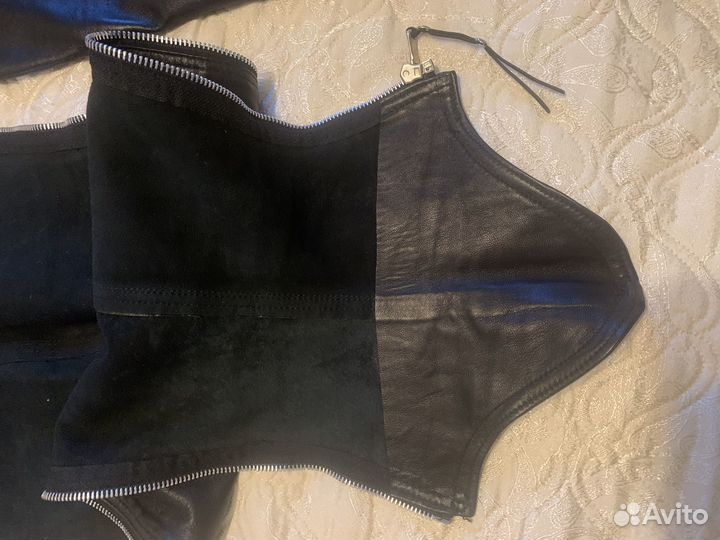 Женские Ботфорты,из мягкой натуральной кожи