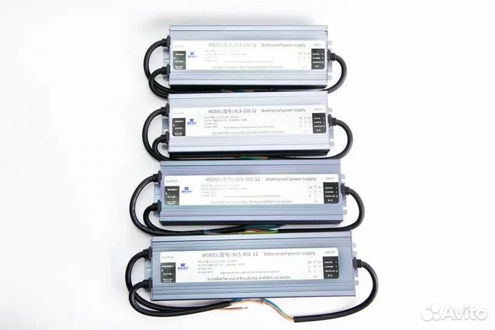 Блок питания 12v, IP67 для светодиодной ленты