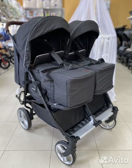 Коляска для двойни 2 в 1