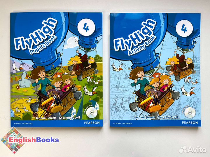 Fly high 4 комплект (PB,AB,CD) новые в плёнке