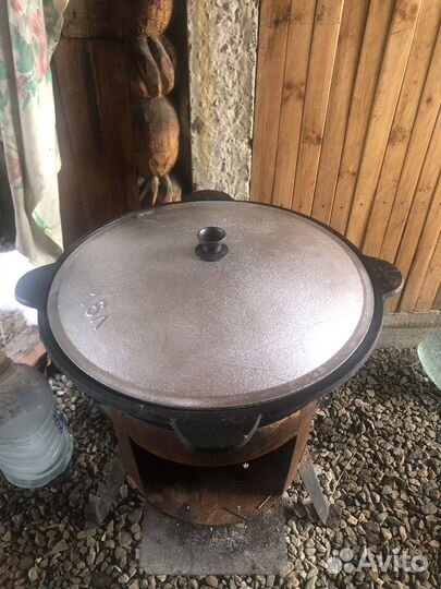 Казан с печкой