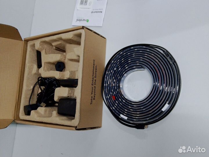 Цветная светодиодная подсветка Nanoleaf 4D Screen