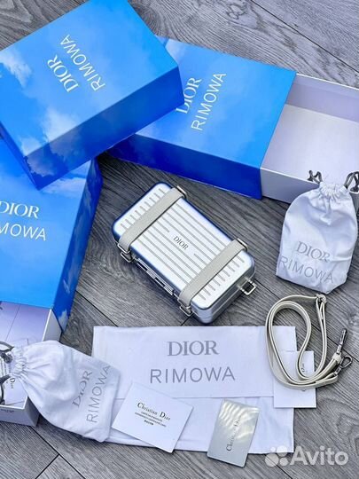 Клатч dior x rimowa