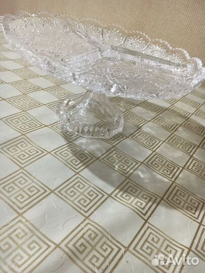 Ваза для фруктов менажница конфетница