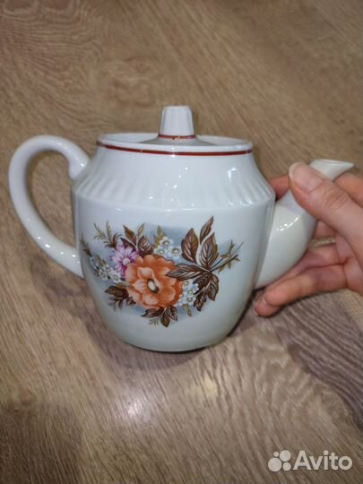 Чайник доливной СССР и заварочный