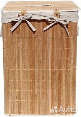 Корзина для белья бамбук
