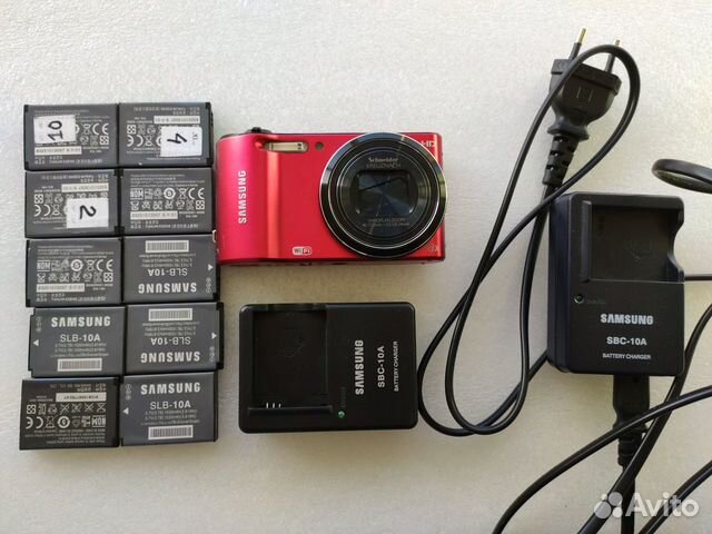 Фотоаппарат Samsung WB152F + 10 аккумуляторов