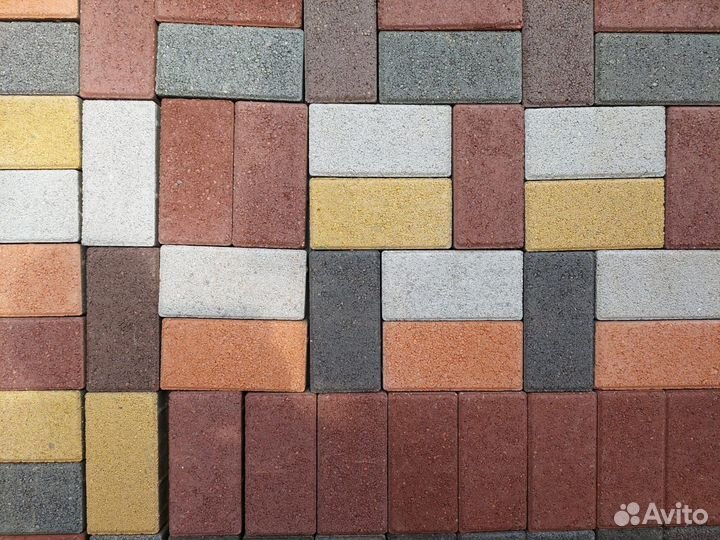 Тротуарная плитка 100*200*45 опт от 150кв