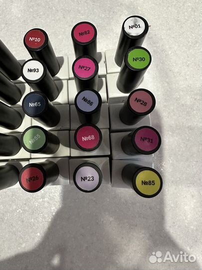 Набор гель лаков бу