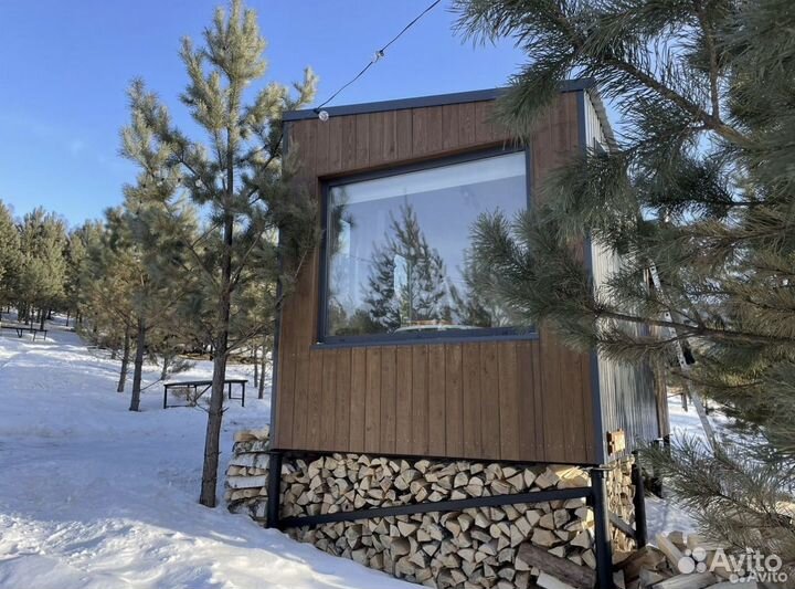 Баня модульная каркасная