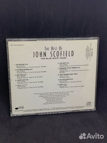 CD The Best Of John Scofield - The Blue Note Years