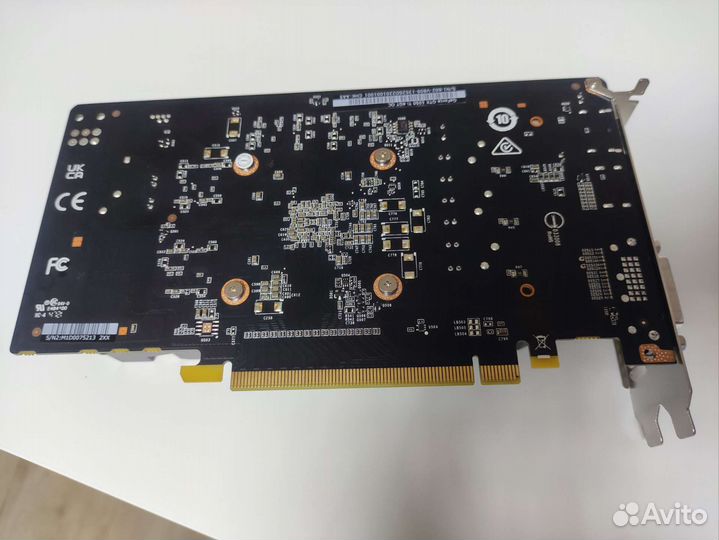 Видеокарта MSI nvidia GeForce GTX 1050 Ti 4Гб