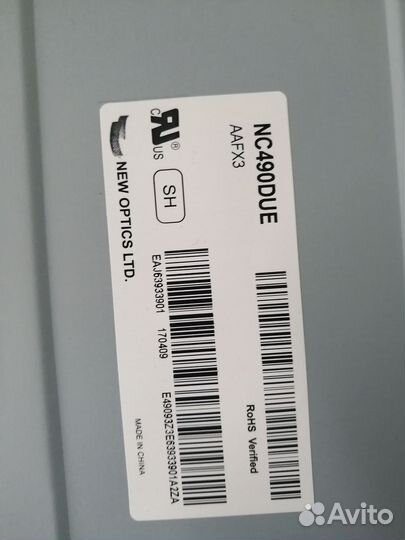 EAX67129603(1.0) LG49LJ595V-ZD