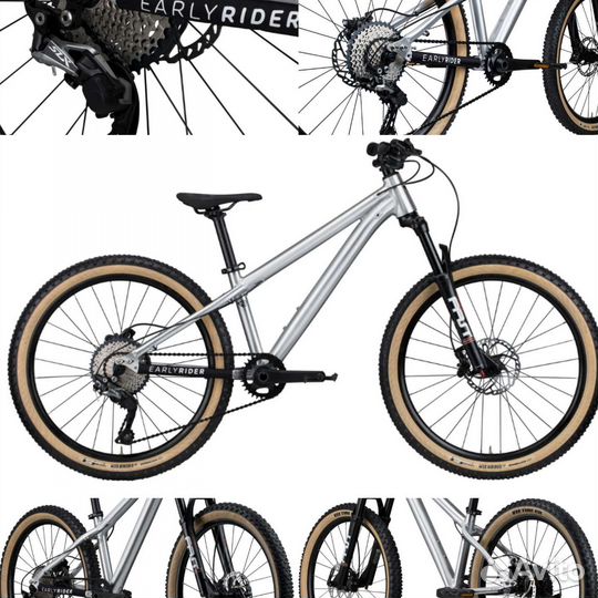 Велосипед хардтейл Early Rider 24 Hellion и Belter