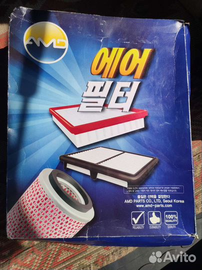 Воздушный фильтр santa fe dm 2,4 2012