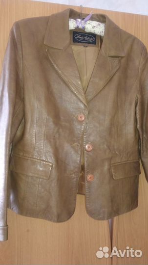 Кожаный пиджак