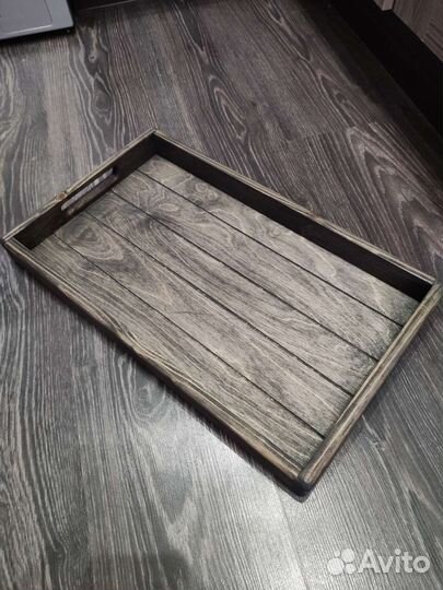 Поднос деревянный