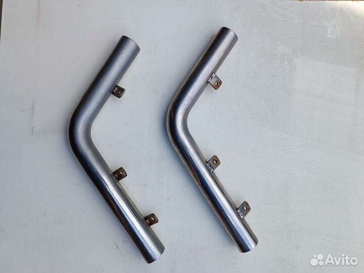 Защита заднего бампера Mitsubishi Outlander 1