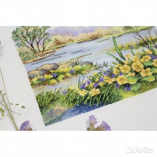 Набор для вышивания 'Лесной пруд' 20 x 16 см