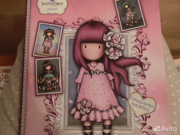 Наклейки gorjuss santoro panini