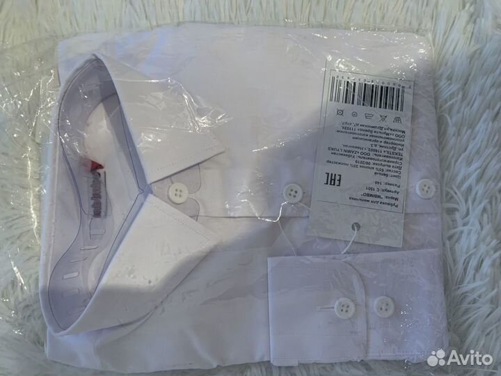 Рубашка для мальчика новая 140