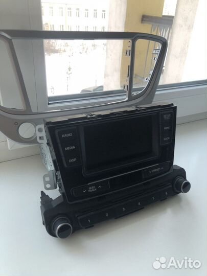 Магнитола hyundai solaris 2