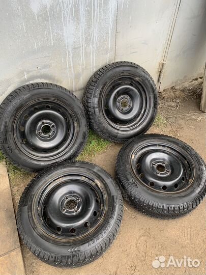 Колеса зимние r15 4x100 Logan/Largus/Sandero