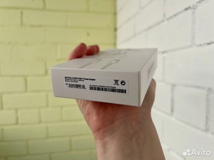 Быстрая зарядка на iPhone 20W